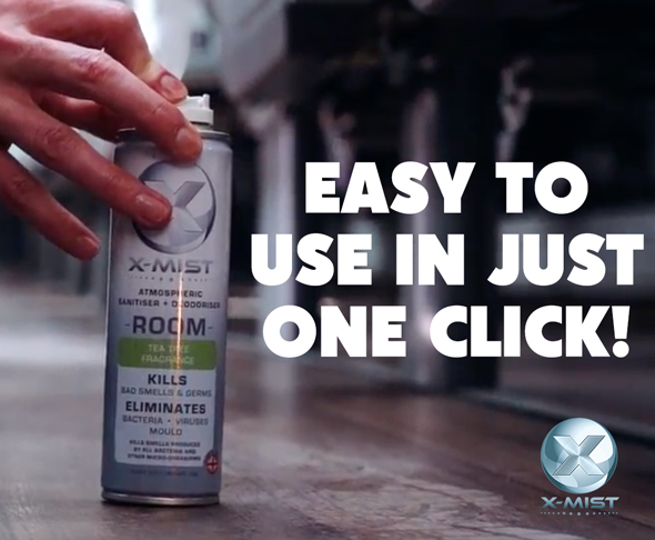 X-Mist, easy to use in one click!